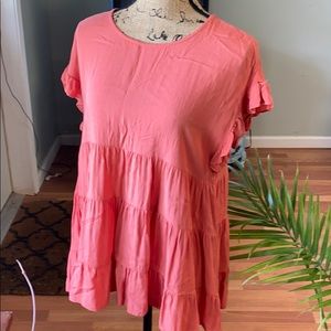 Jodifl babydoll tunic top size med